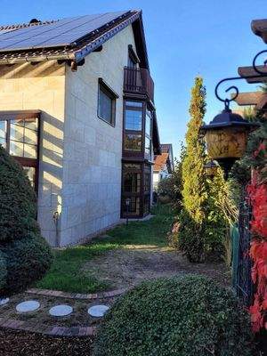 Gartenblick von Terrasse 