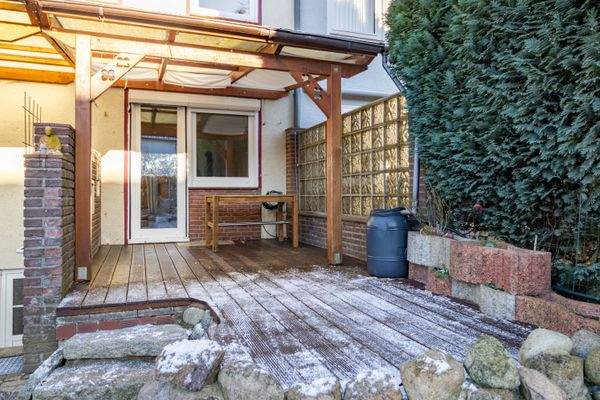 Überdachte Terrasse