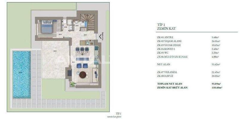 3 and 4-Bedroom Villas with Private Pools in Bodrum Torba