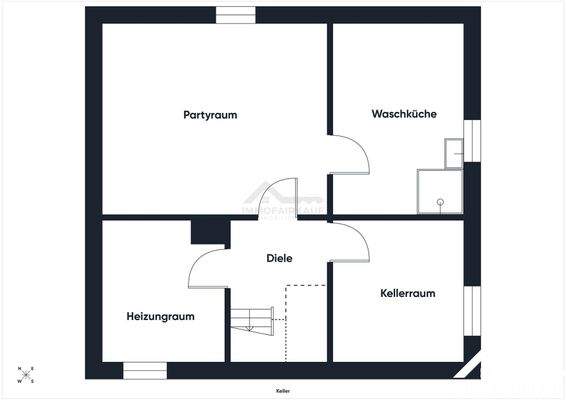 Grundriss Keller