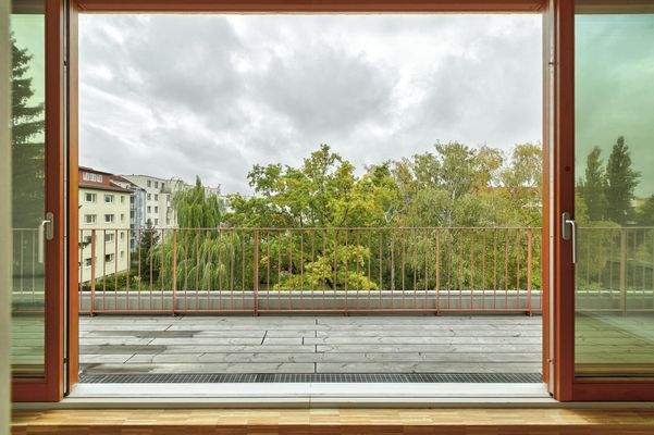 Zugang zur Westterrasse