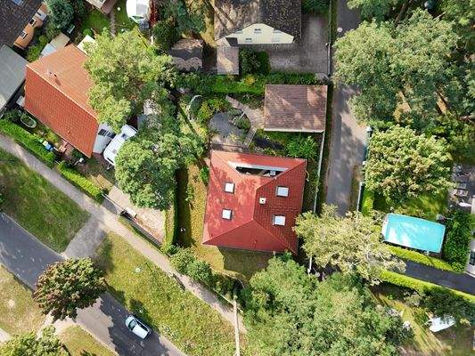 Grundstück von oben