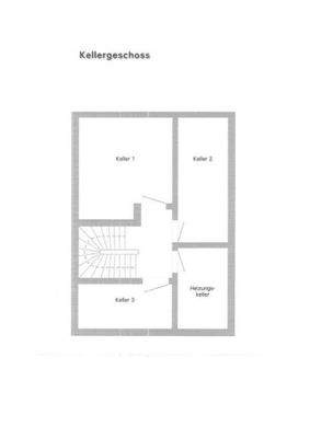 Grundriss Keller
