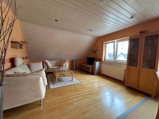 Wohnbereich im Dachgeschoss