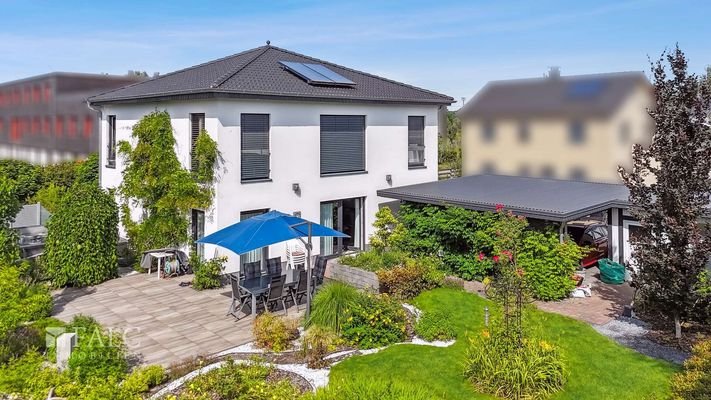 Hausansicht Gartenseite