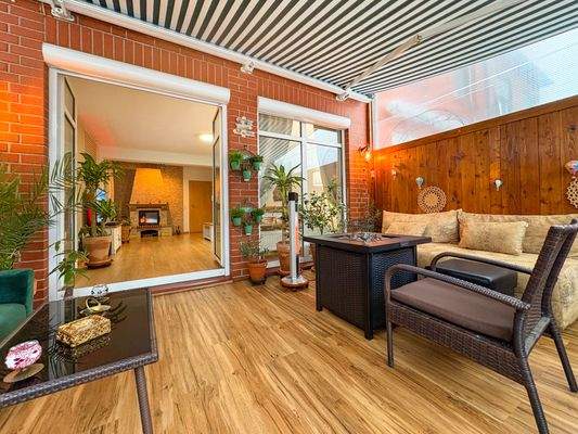 Wintergarten als Erweiterung des Wohnzimmers