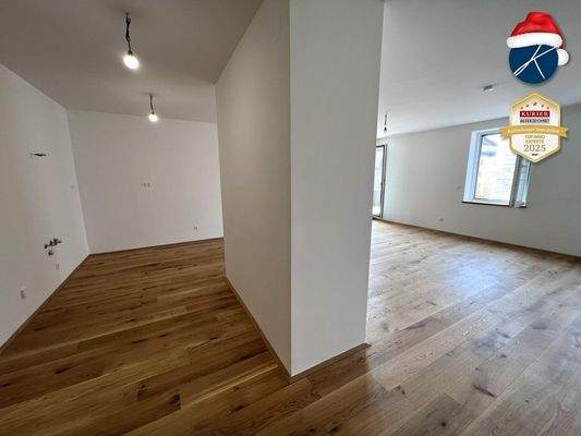 abgetrennter Küchenbereich