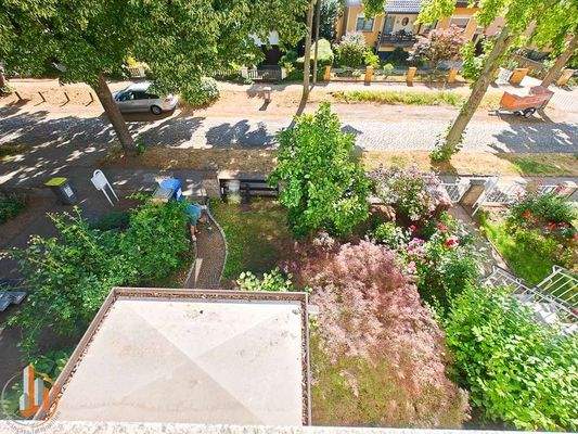 Blick aus dem Schlafzimmer