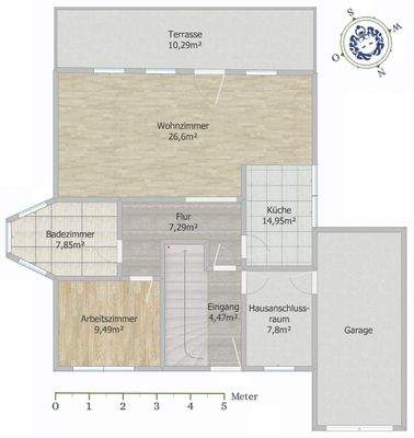 Grundriss Erdgeschoss