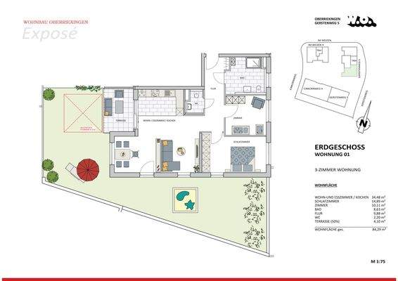 Grundriss Wohnung 01