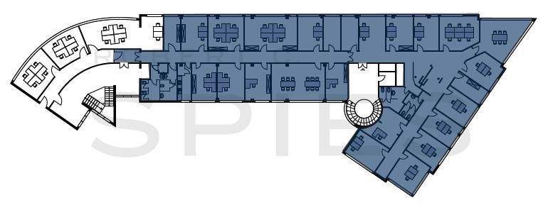 AUFTEILUNG / 3. OG / ca. 895 m²