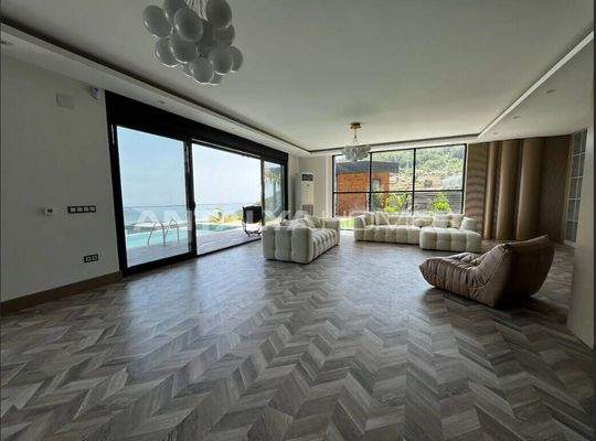 Panoramic Sea View Smart Villas in Alanya Tepe