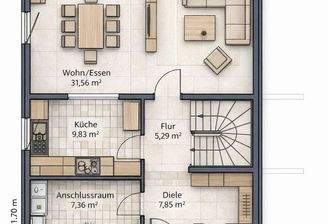 Grundriss Erdgeschoss