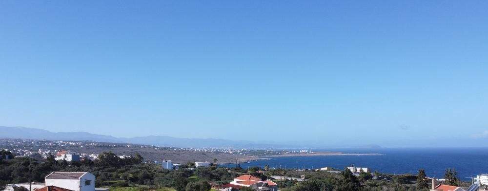 Kreta, Chorafakia: Grundstück mit Meerblick in Akrotiri zu verkaufen
