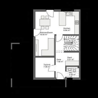 Möglicher Grundriss EG