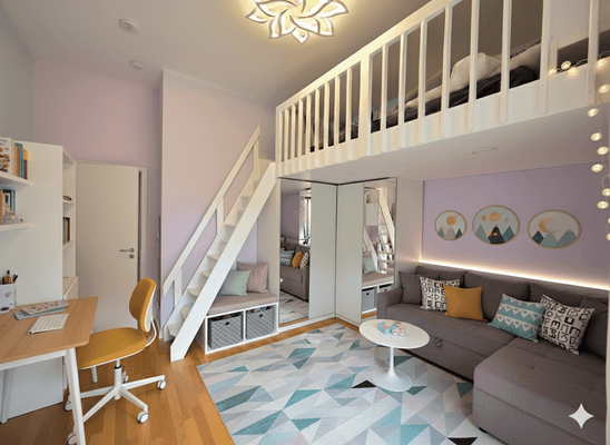 Modernes Kinderzimmer