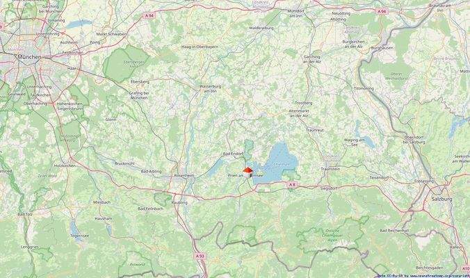 zwischen München und Salzburg