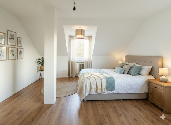Schlafzimmer Staging
