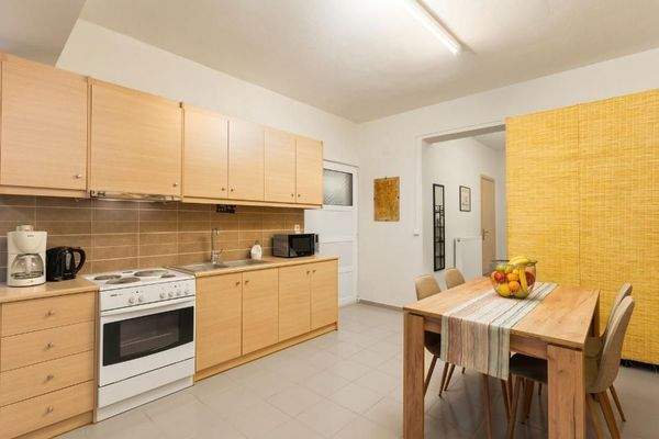 Kreta, Pigianos Kampos: Stilvolle Villa mit beheiztem Pool und Gästestudio in der Nähe von Rethymno zu verkaufen