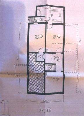 Grundriss Keller