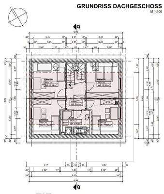 Grundriss Dachgeschoss