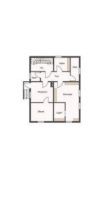 Grundriss Untergeschoss