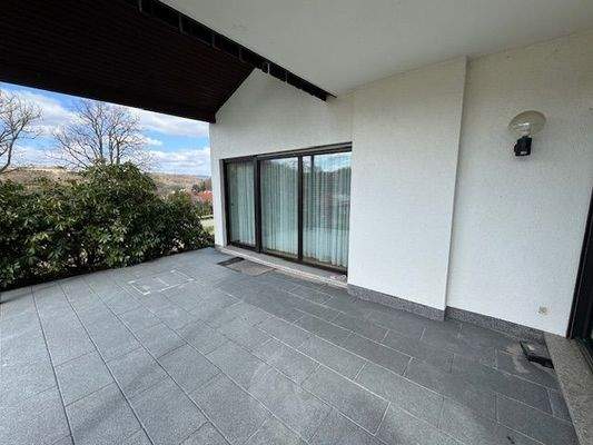 Modernisierte Terrasse