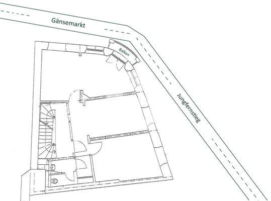 3. Obergeschoss mit ca. 64 m²