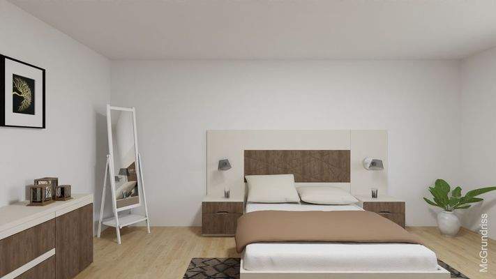Wohnbeispiel Schlafzimmer