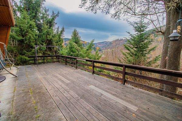 Terrasse und Ausblick