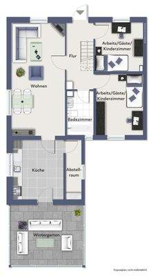 Grundriss Erdgeschoss