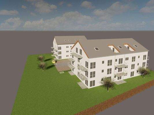 3D Ansicht Satteldach