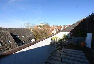 Balkon mit Schlossblick