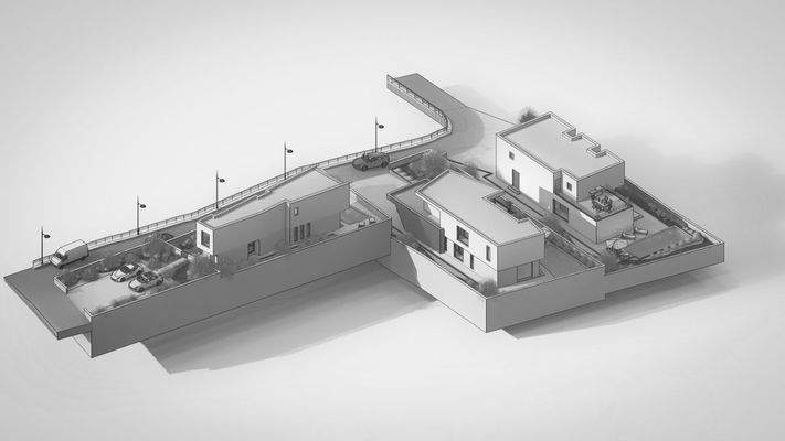 Visualisierung der Villa