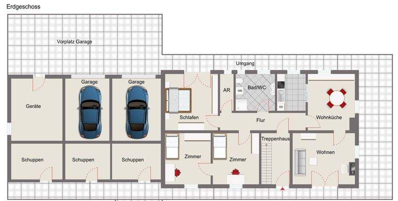 Grundriss Erdgeschoss
