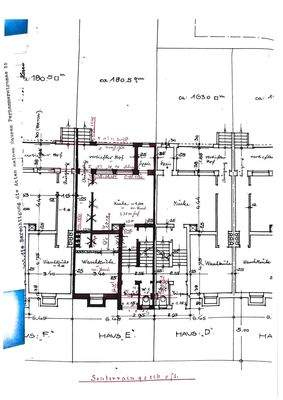 Grundriss Sousterrain