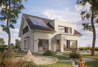 Familienglück mit Sonnenstrom