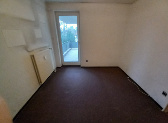 Schlafzimmer mit Balkon