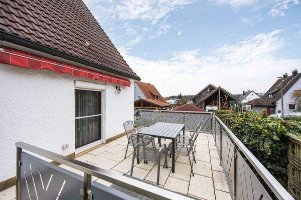 2. Doppelhaushälfte Terrasse