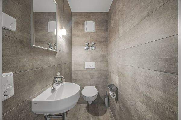 Gäste-WC im Erdgeschoss