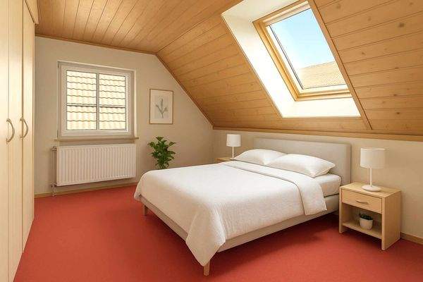 Schlafzimmer Musterfoto