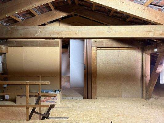 Speicherboden - 12cm Styropor