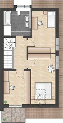 Grundriss Dachgeschoss