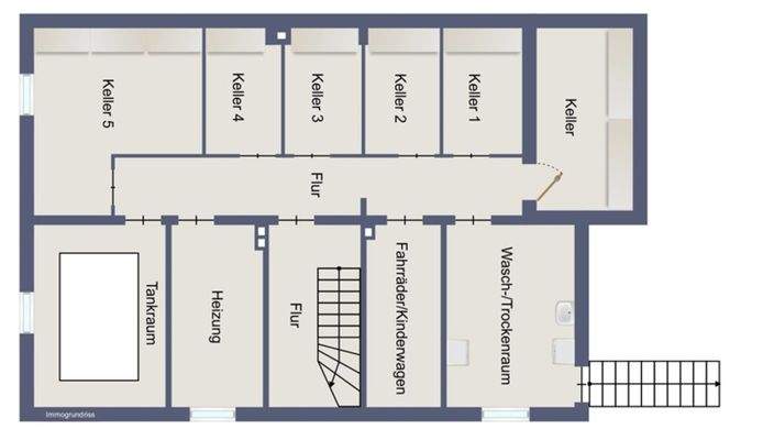 Grundriss Keller