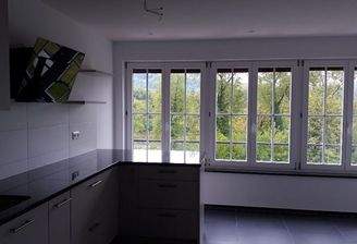 Küche mit Essbereich