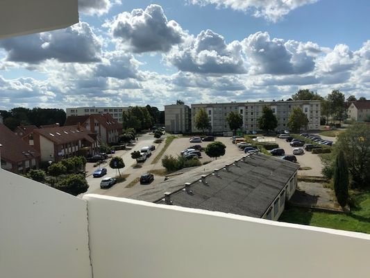 Aussicht vom Balkon