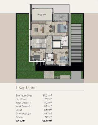 Luxury Villas with Rich Optional Features in İncek Ankara