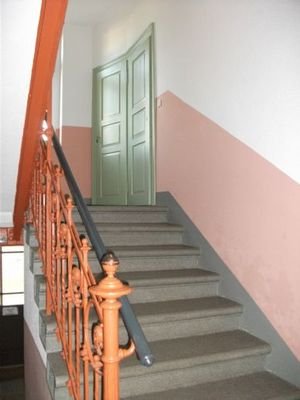 Treppenhaus mit Abstellraum