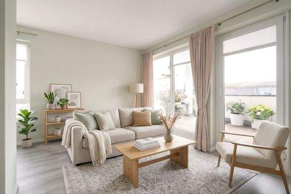 Wohnraum Einrichtungsbeispiel