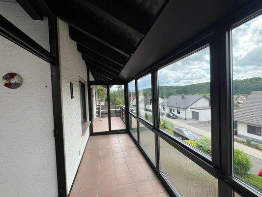 Wintergarten und Balkon OG